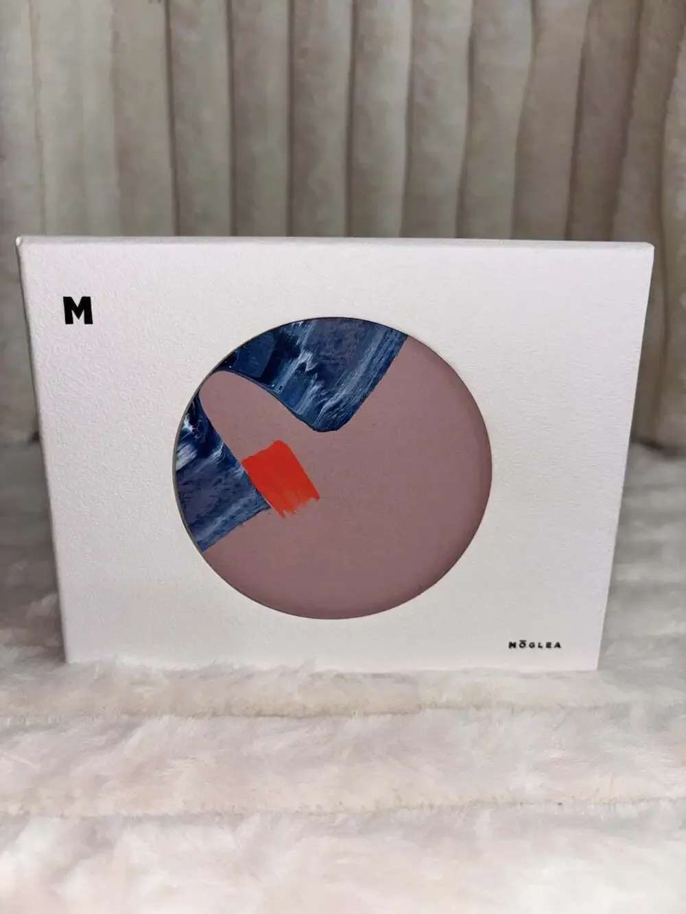 Moglea Hand-Painted Blank Stationery Note Card Set with Envelopes & Gift Box 6
